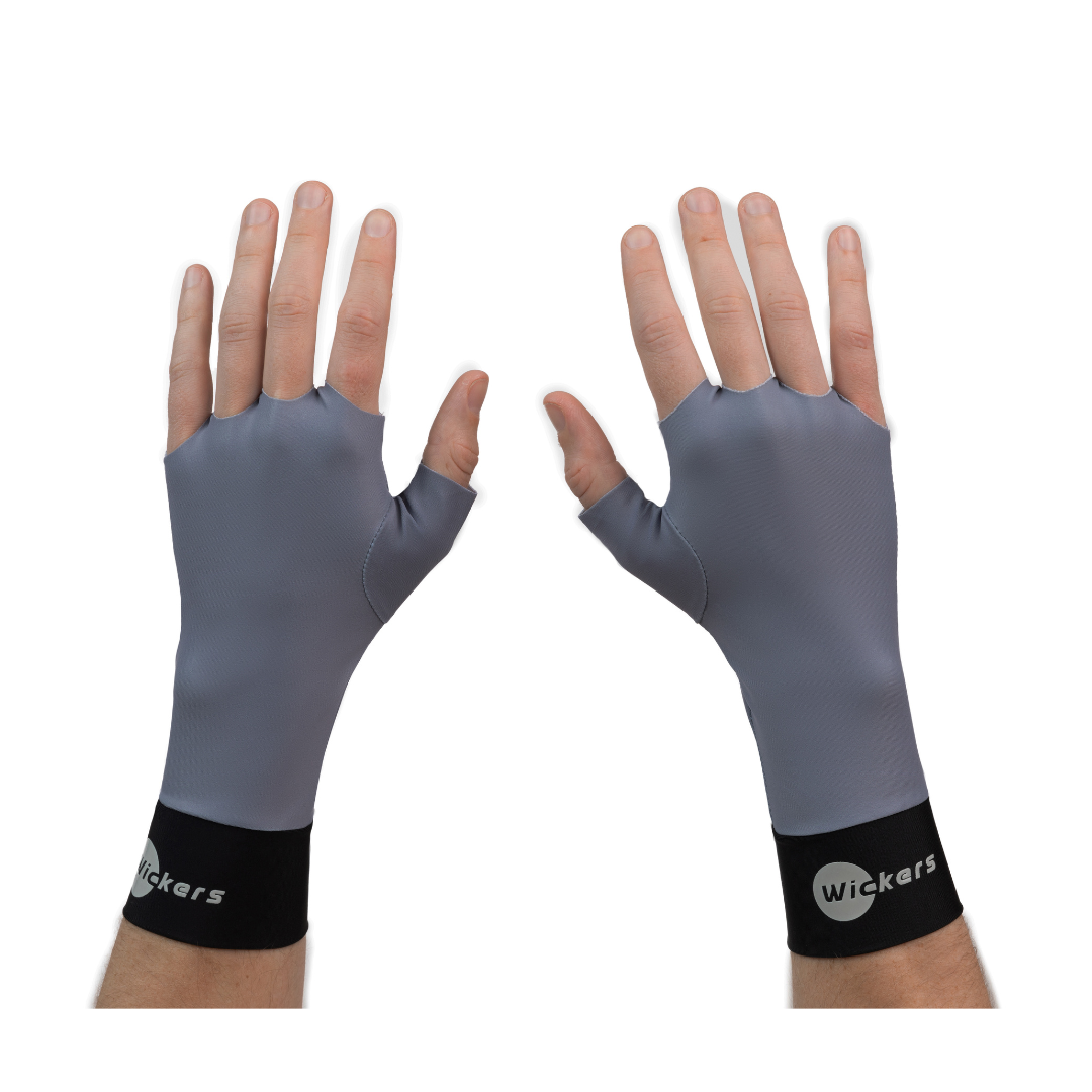 Gray Wickers Glove Liners