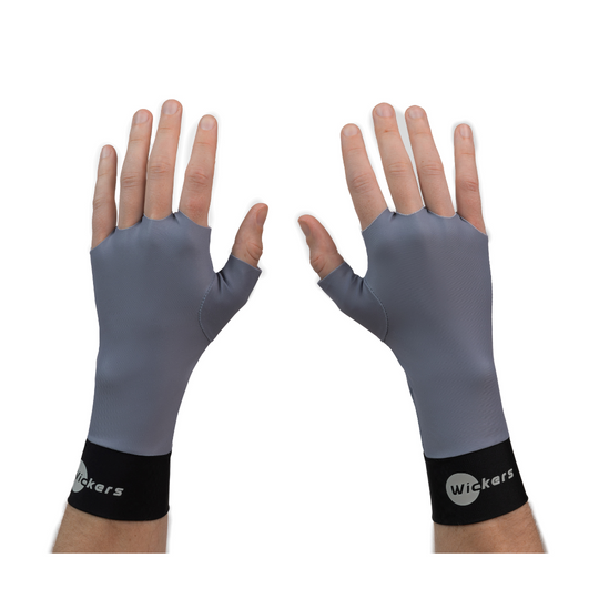 Gray Wickers Glove Liners