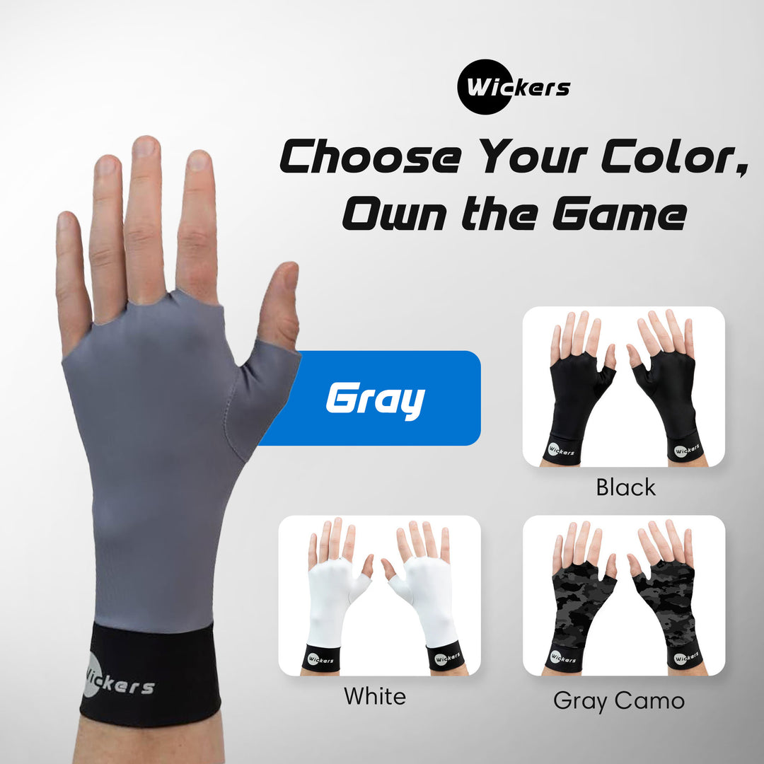 Gray Wickers Glove Liners