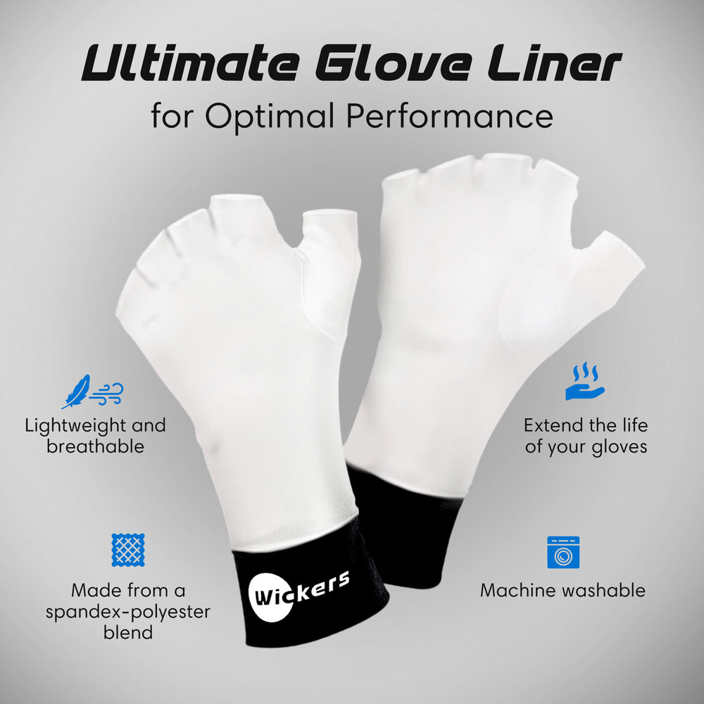 White Wickers Glove Liners