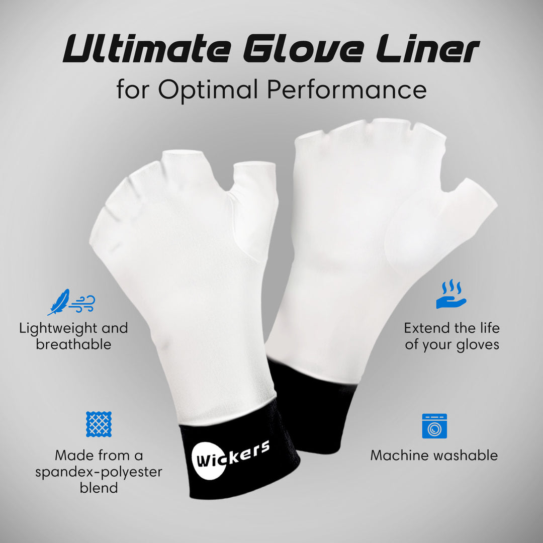 White Wickers Glove Liners