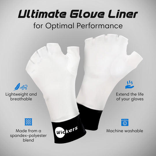 White Wickers Glove Liners